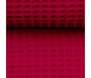 Waffelpiqué Nelson - brombeere